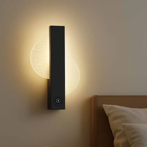 APLIQUE LED 5W 3000-6000K NEGRO TYRA