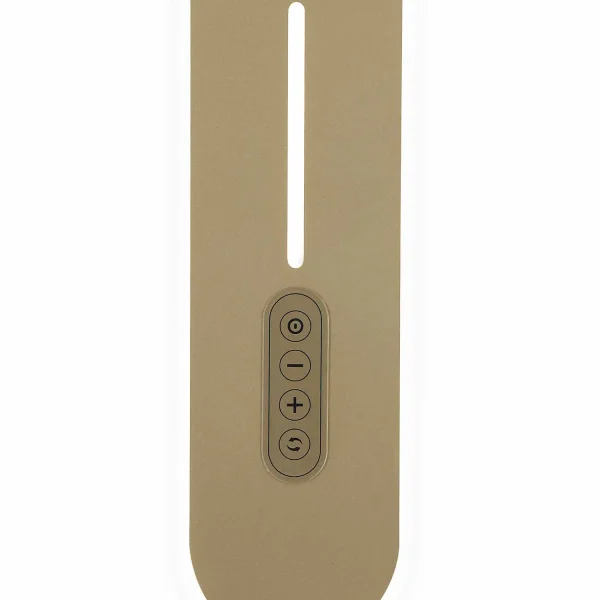 APLIQUE LED 8W 3000-6000K TÁCTIL 30CM DORADO ISANDRO