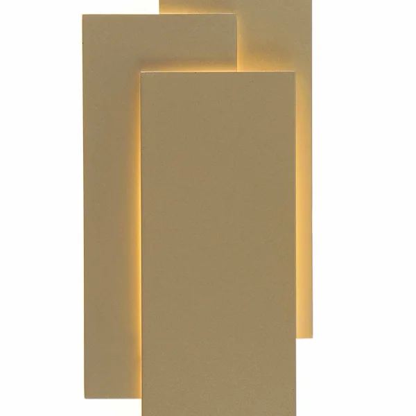 APLIQUE LED DECORATIVO 8W 3000-6000K DORADO NOCT