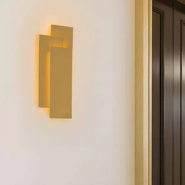 APLIQUE LED DECORATIVO 8W 3000-6000K DORADO NOCT