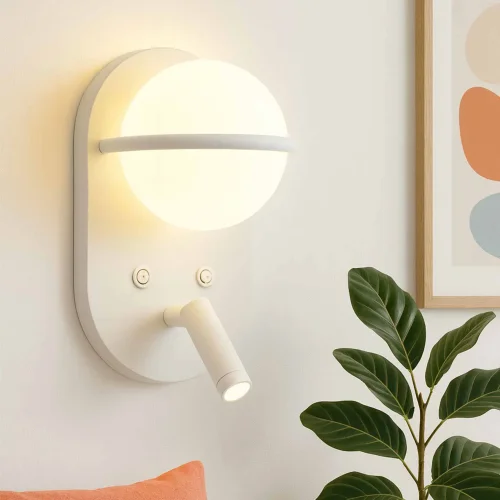 APLIQUE DE PARED LED 6W 3000-6000K BLANCO ASTRA