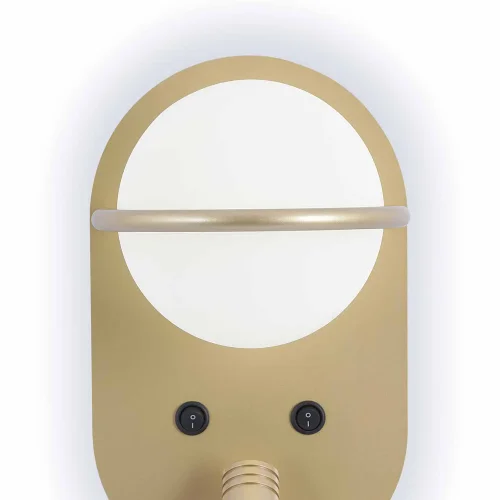 APLIQUE DE PARED LED 6W 3000-6000K DORADO ASTRA