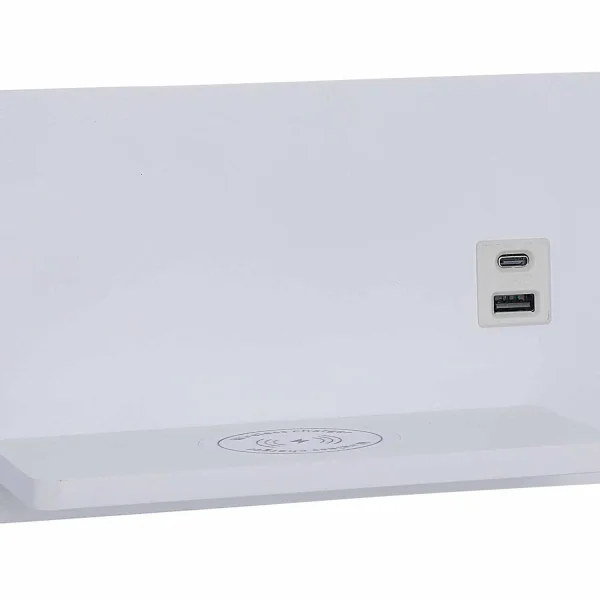 APLIQUE LED 8W 3000-6000K TÁCTIL BLANCO CARGA INALÁMBRICA ZEKO