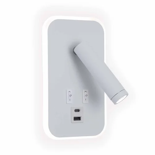 APLIQUE DE PARED LED 10W 3000-6000K USB BLANCO ORBIA