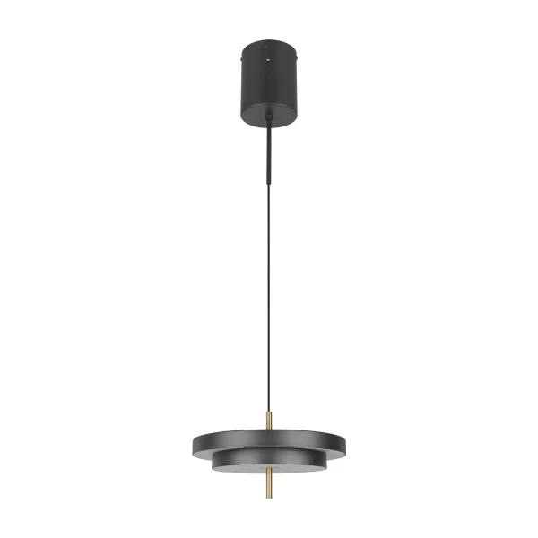 LÁMPARA DE TECHO LED 34,5W REGULABLE 2300-3000-4000K NEGRO ORO ELIX