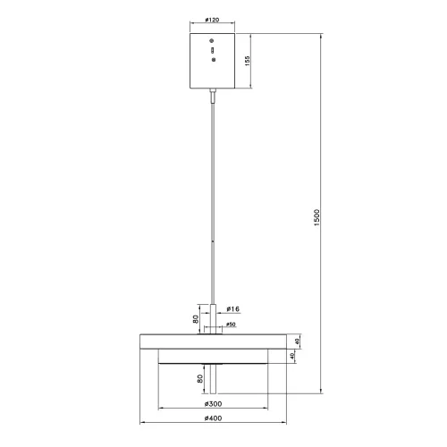 LÁMPARA DE TECHO LED 34,5W REGULABLE 2300-3000-4000K NEGRO ORO ELIX