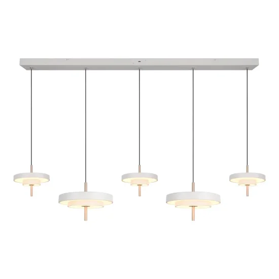 LÁMPARA DE TECHO LED 50W REGULABLE 2300-3000-4000K GRIS CÁLIDO ELIX