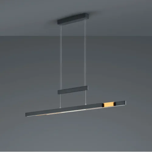 LÁMPARA DE TECHO LED 45W 2700K-5000K ESTERA NEGRA LUNOR