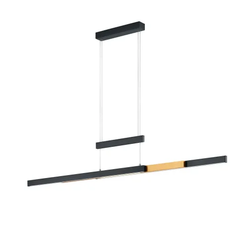 LÁMPARA DE TECHO LED 45W 2700K-5000K ESTERA NEGRA LUNOR