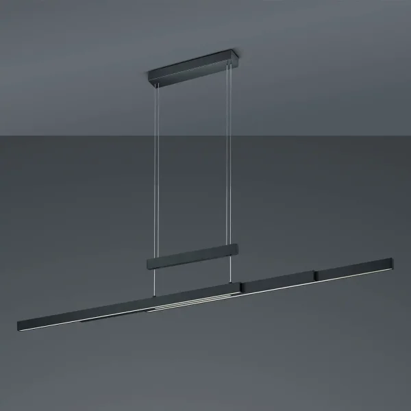 LÁMPARA DE TECHO LED 45W 2700K-5000K NEGRO LUNOR