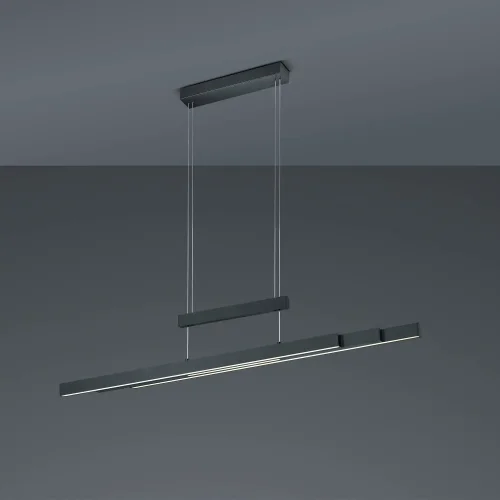 LÁMPARA DE TECHO LED 45W 2700K-5000K NEGRO LUNOR