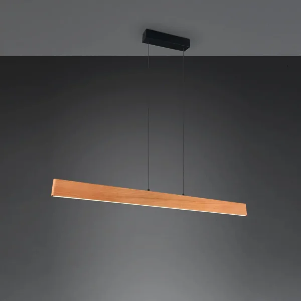 LÁMPARA DE TECHO LED 35W 2700-6000K MADERA NATURAL SVEN