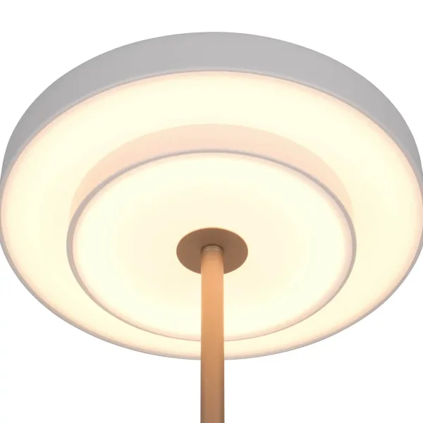 LÁMPARA DE MESA LED 12W REGULABLE 2300-3000-4000K GRIS CÁLIDO ELIX