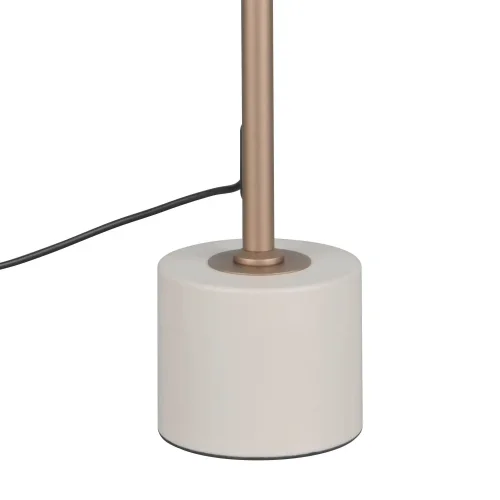 LÁMPARA DE MESA LED 12W REGULABLE 2300-3000-4000K GRIS CÁLIDO ELIX