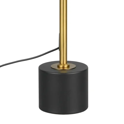 LÁMPARA DE MESA LED 12W REGULABLE 2300-3000-4000K NEGRO ORO ELIX