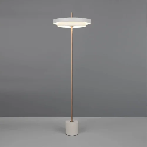 LÁMPARA DE PIE LED 21W REGULABLE 2300-3000-4000K GRIS CÁLIDO ELIX