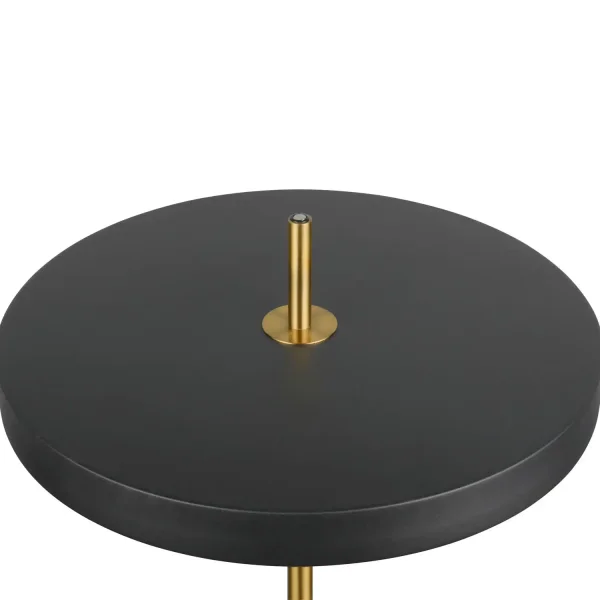 LÁMPARA DE PIE LED 21W REGULABLE 2300-3000-4000K NEGRO ORO ELIX