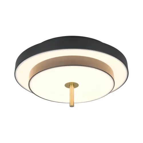 PLAFÓN LED 34,5W REGULABLE 2300-3000-4000K NEGRO ORO ELIX