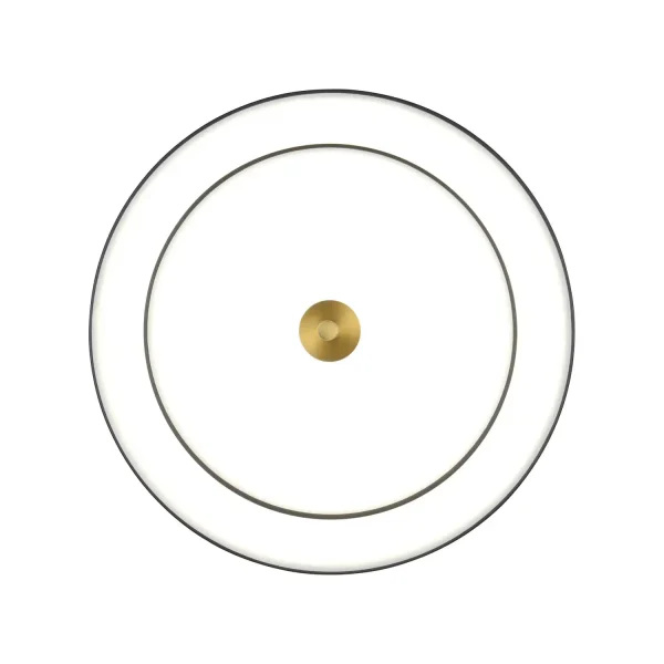 PLAFÓN LED 34,5W REGULABLE 2300-3000-4000K NEGRO ORO ELIX