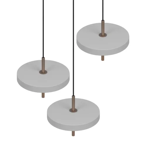 LÁMPARA DE TECHO LED 30W REGULABLE 2300-3000-4000K GRIS CÁLIDO ELIX