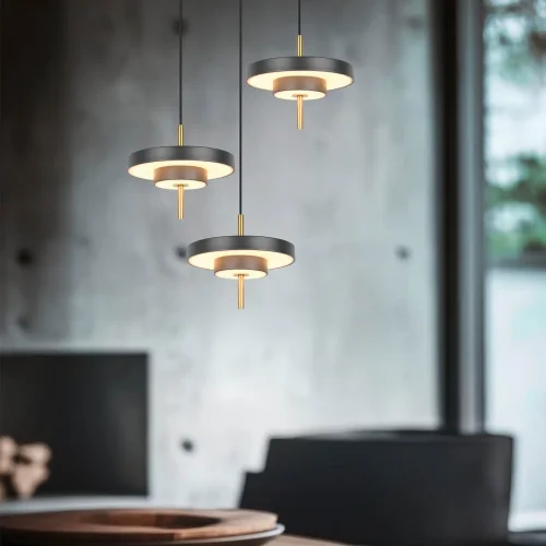 LÁMPARA DE TECHO LED 30W REGULABLE 2300-3000-4000K NEGRO ORO ELIX