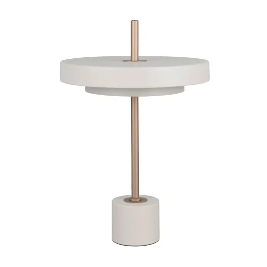 LÁMPARA DE MESA LED 12W REGULABLE 2300-3000-4000K GRIS CÁLIDO ELIX 2