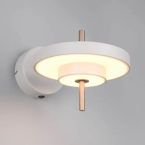 APLIQUE DE PARED LED 10W REGULABLE 2300-3000-4000K GRIS CÁLIDO ELIX