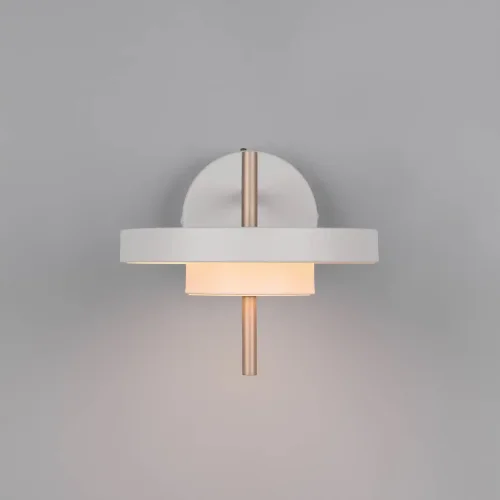 APLIQUE DE PARED LED 10W REGULABLE 2300-3000-4000K GRIS CÁLIDO ELIX