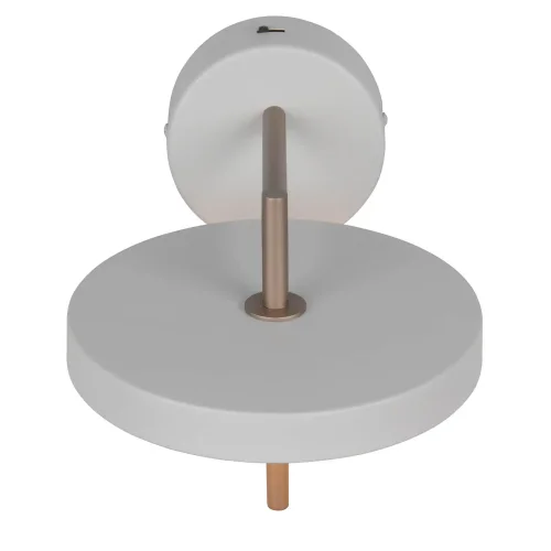 APLIQUE DE PARED LED 10W REGULABLE 2300-3000-4000K GRIS CÁLIDO ELIX