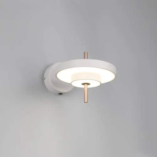 APLIQUE DE PARED LED 10W REGULABLE 2300-3000-4000K GRIS CÁLIDO ELIX