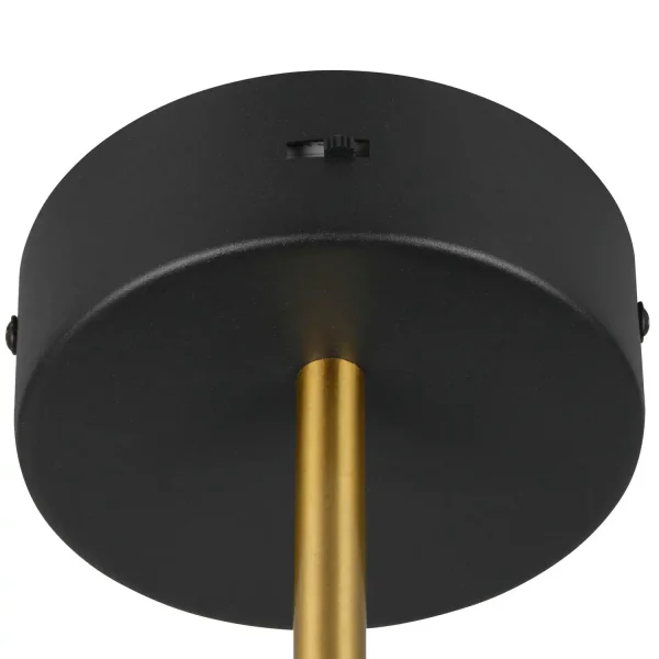 APLIQUE DE PARED LED 10W REGULABLE 2300-3000-4000K NEGRO ORO ELIX