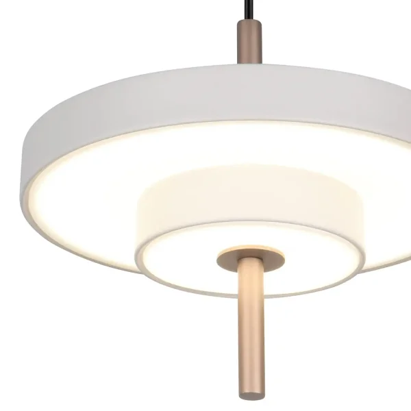 LÁMPARA DE TECHO LED 10W REGULABLE 2300-3000-4000K GRIS CÁLIDO ELIX