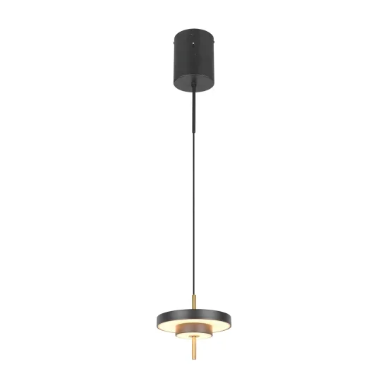 LÁMPARA DE TECHO LED 10W REGULABLE 2300-3000-4000K NEGRO ORO ELIX