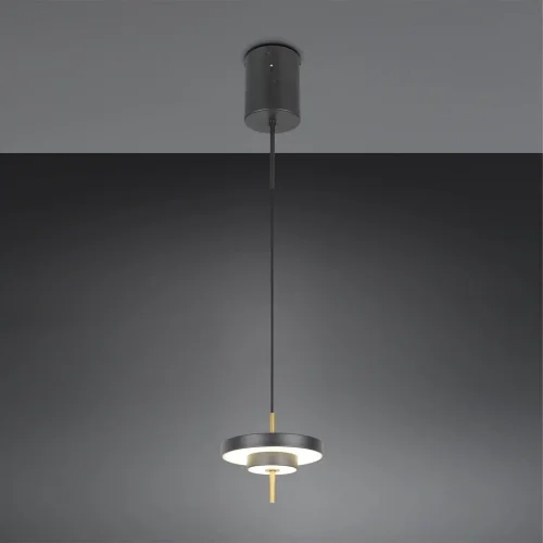 LÁMPARA DE TECHO LED 10W REGULABLE 2300-3000-4000K NEGRO ORO ELIX