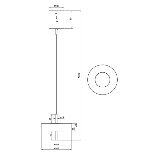 LÁMPARA DE TECHO LED 10W REGULABLE 2300-3000-4000K NEGRO ORO ELIX