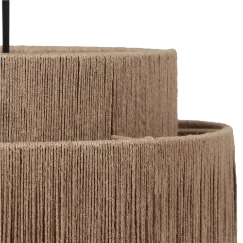 LÁMPARA DE TECHO 1 LUZ YUTE NATURAL Ø31CM E27 LEIKO