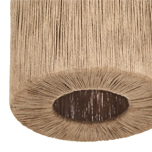 LÁMPARA DE TECHO 4 LUCES YUTE NATURAL E27 LEIKO