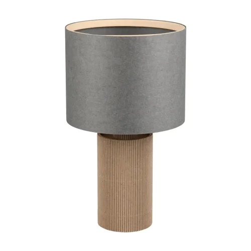 LÁMPARA DE MESA EN PAPPE NATURAL 28,5CM NEXA