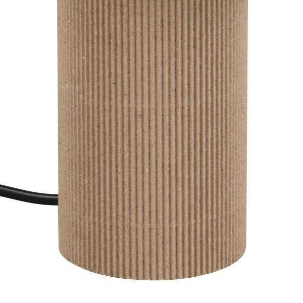 LÁMPARA DE MESA EN PAPPE NATURAL 28,5CM NEXA