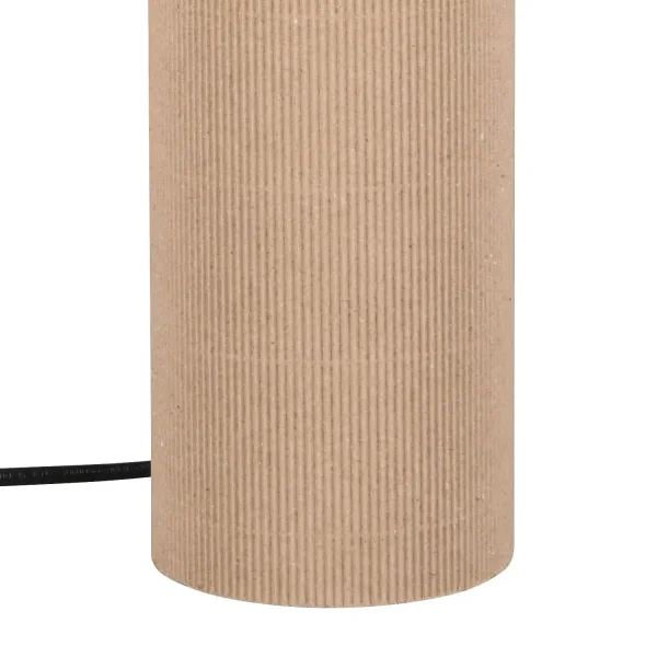LÁMPARA DE MESA EN PAPPE NATURAL 48CM NEXA