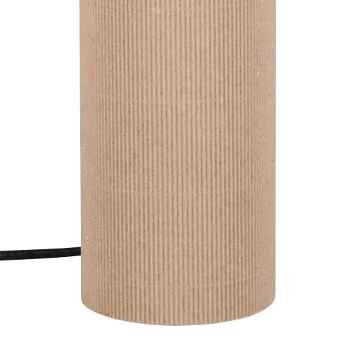 LÁMPARA DE MESA EN PAPPE NATURAL 48CM NEXA