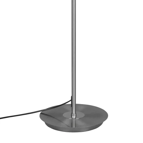 LÁMPARA DE PIE LED 12W REGULABLE NÍQUEL MATE EDEN