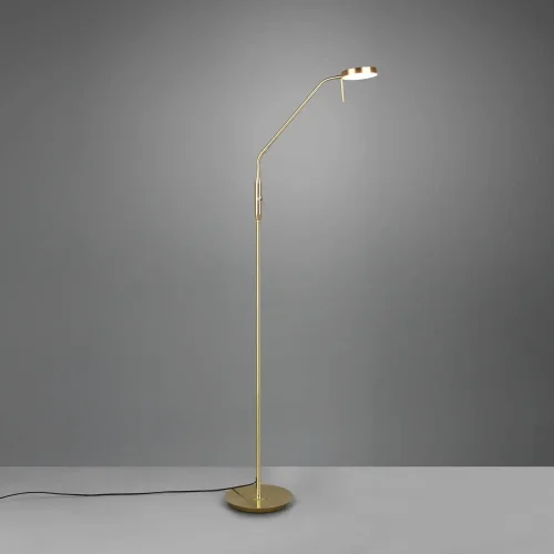 LÁMPARA DE PIE LED 12W REGULABLE BRONCE MATE EDEN