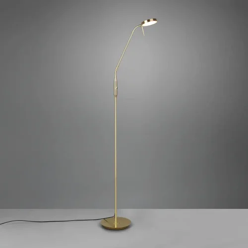 LÁMPARA DE PIE LED 12W REGULABLE BRONCE MATE EDEN