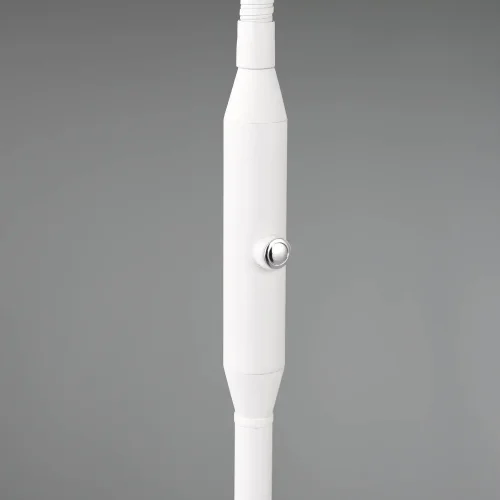 LÁMPARA DE PIE LED 12W REGULABLE ESTERA BLANCA EDEN