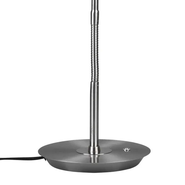 LÁMPARA DE MESA LED 12W REGULABLE NÍQUEL MATE EDEN