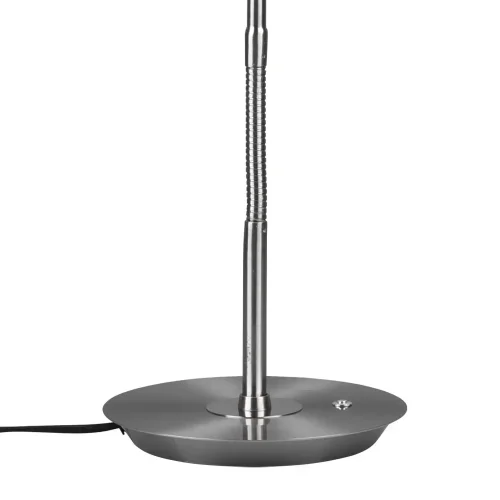 LÁMPARA DE MESA LED 12W REGULABLE NÍQUEL MATE EDEN