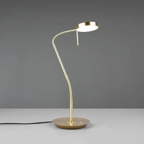 LÁMPARA DE MESA LED 12W REGULABLE BRONCE MATE EDEN