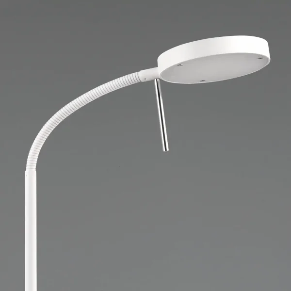 LÁMPARA DE MESA LED 12W REGULABLE ESTERA BLANCA EDEN