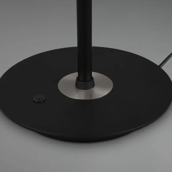 LÁMPARA DE MESA LED 12W REGULABLE ESTERA NEGRA EDEN